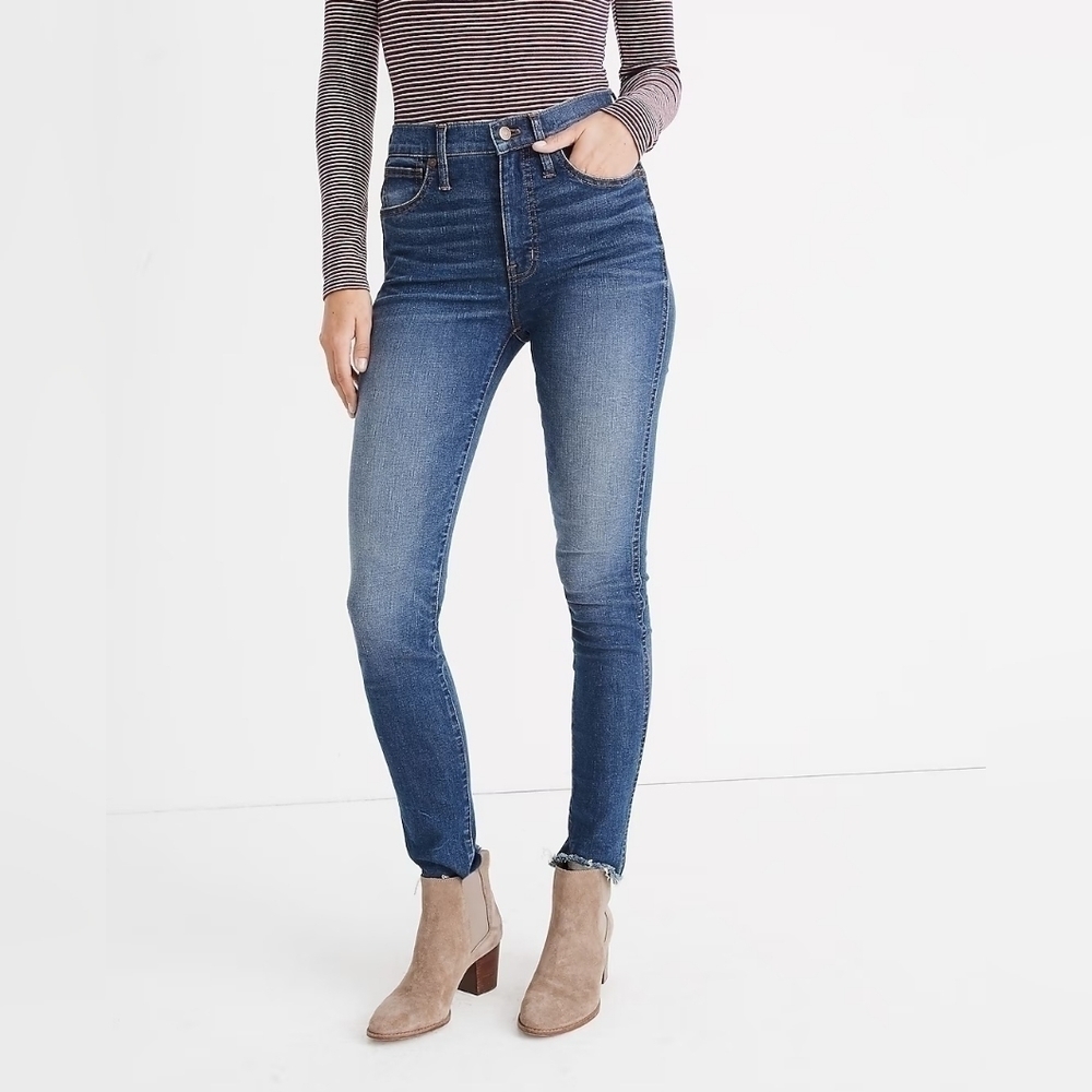 Madewell Women's 10" High Rise Skinny Jeans - Size (23) - Excellent Condition